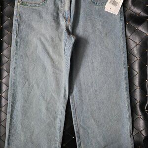 CABI Capri light denim jeans Ladies Size 8 NWT